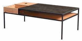 Table basse céramique 110 × 59 cm