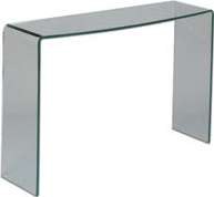 Console en verre 110 × 33 cm