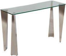 Console en verre 120 × 40 cm – réf. 1551