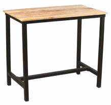 Table mange-debout en palissandre