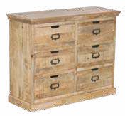 Commode Dublin, 6 tiroirs