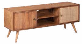 Meuble TV Manille, 2 portes, 2 niches