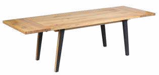Lot de 2 allonges pour table 5600 en chêne rustique