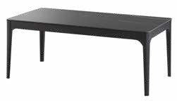Table basse rectangulaire céramique 110 × 50 cm
