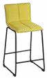 Tabouret de bar en tissu 41 × 45 cm