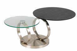 Table basse 2 anneaux céramique