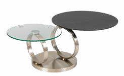 Table basse 2 anneaux céramique