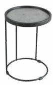 Bout de canapé rond céramique Ø 36 cm
