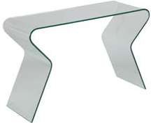 Console en verre 119 × 40 cm