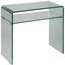 Console en verre, 1 rayon