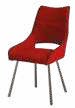 Chaise en tissu 52 × 47 cm
