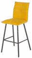 Tabouret de bar en tissu 43 × 43 cm