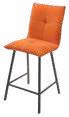 Tabouret de bar en tissu 43 × 43 cm