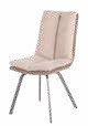 Chaise bi-ton en tissu