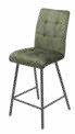 Tabouret de bar en tissu 41 × 43 cm
