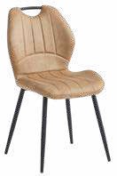 Chaise en tissu 47 × 40 cm