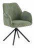 Fauteuil rotatif en tissu 58 × 48 cm