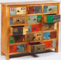 Meuble de rangement en palissandre