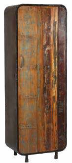 Armoire en métal, 1 porte