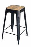 Tabouret snack en manguier