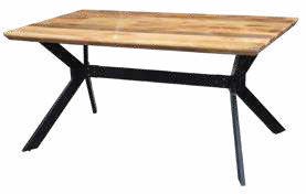 Table de salle en manguier 180 × 90 cm – réf. 1951