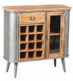 Meuble de rangement New York, 1 porte, 12 niches, 1 tiroir