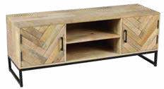 Meuble TV Durban, 2 portes/1 rayon, 1 niche/1 rayon