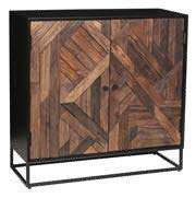Meuble de rangement Madrid, 2 portes, 1 rayon fixe