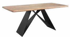 Table de salle en acacia 170 × 90 cm