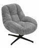 Fauteuil en tissu 70 × 79 cm