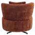 Fauteuil rotatif en tissu 81 × 90 cm