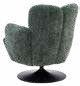 Fauteuil rotatif en tissu 78 × 85 cm