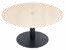 Table ronde relevable céramique