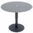 Table ronde relevable céramique