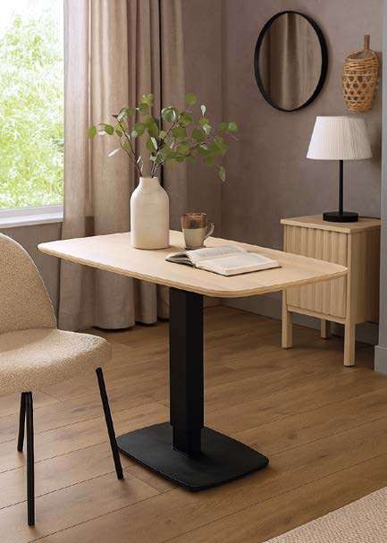 Table/mange debout en chêne