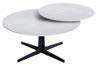 Table basse ronde céramique 80 × 80 cm