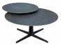 Table basse ronde céramique 80 × 80 cm