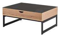 Table basse relevable céramique