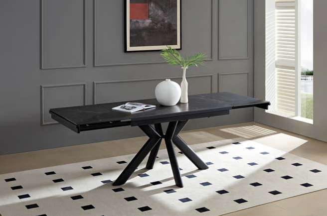 Table de salle à manger céramique 120 × 80 cm