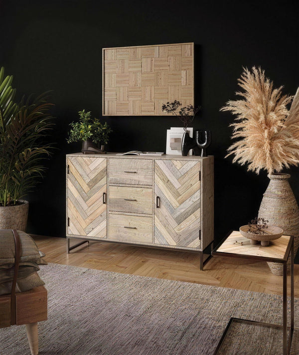 Table en acacia en situation